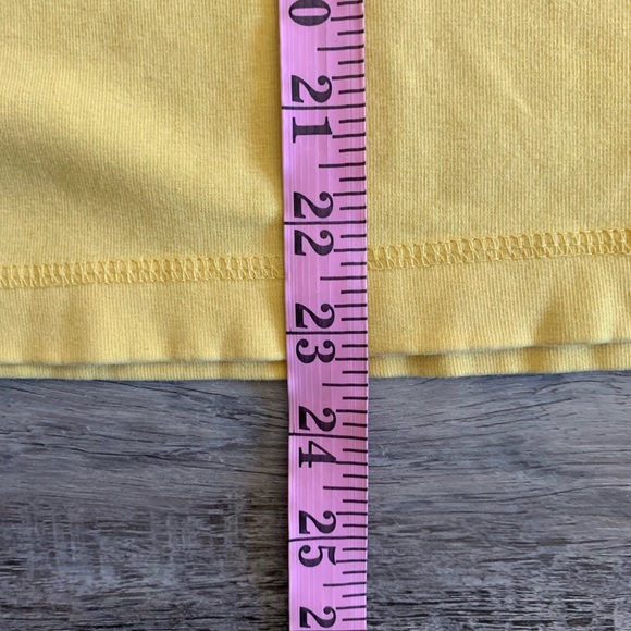 Vintage Tommy Hilfiger yellow shirt size XL EUC 🌼 B59 - Picture 8 of 9